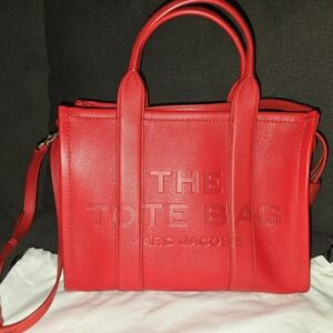 Marc Jacobs Medium Red The Tote Bag